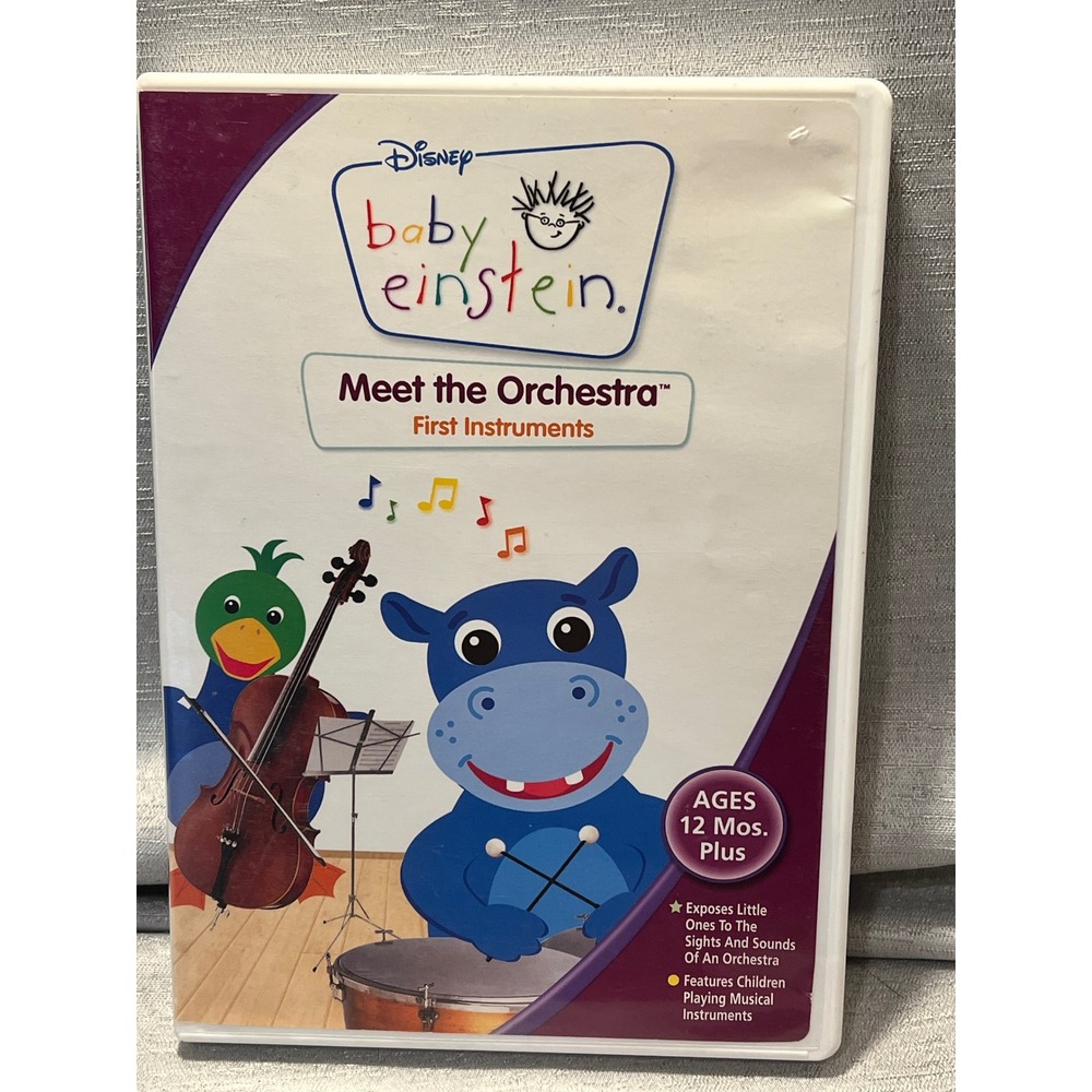Disney Baby Einstein Meet the Orchestra First Instruments DVD Music Education - Picture 1 of 3